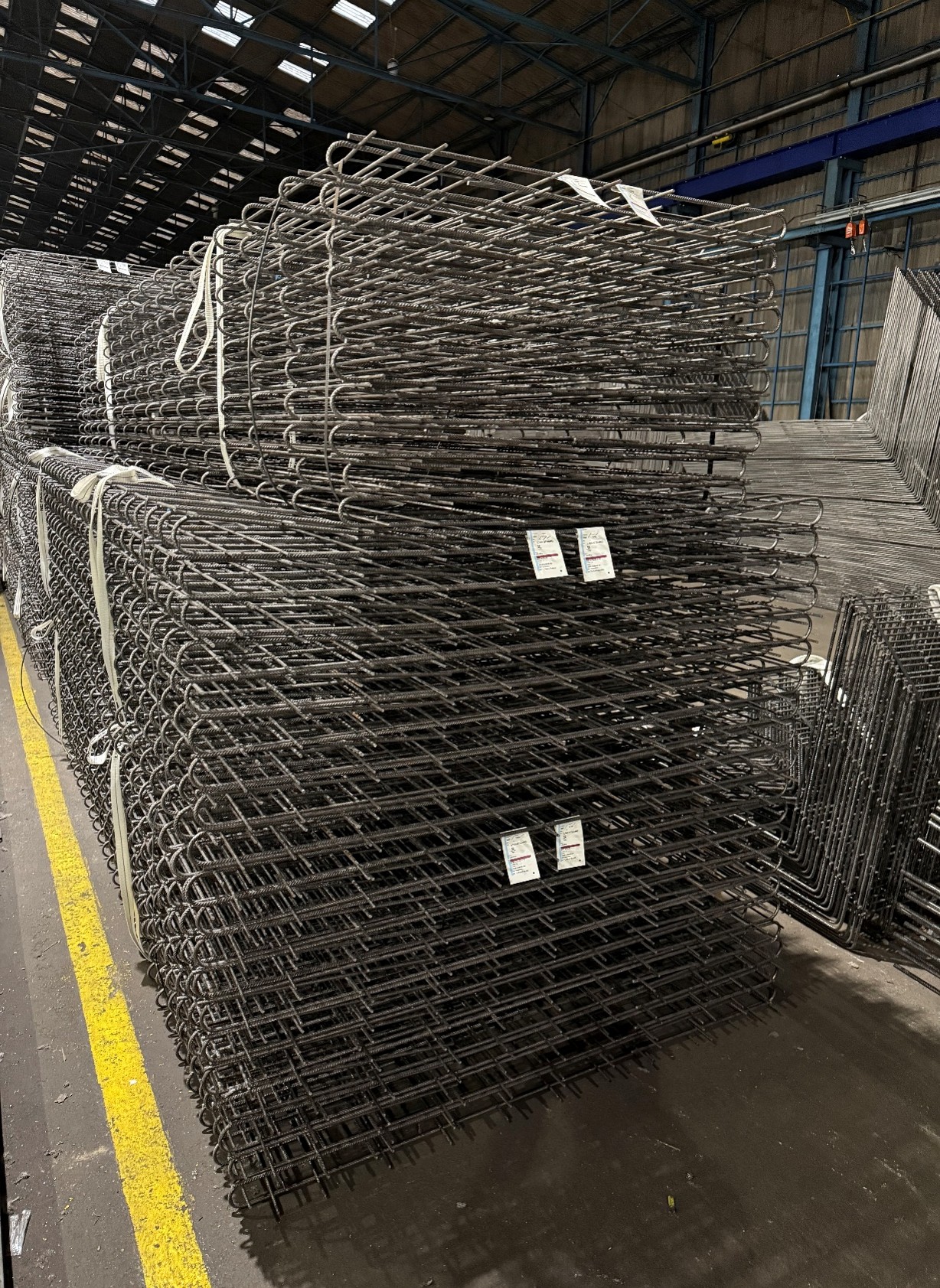 Betonstaalnetten B500A/B op maat